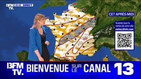 Un temps très couvert et orageux sur les trois quarts du territoire