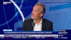 Les enseignements de l'entretien inversé pour Marc Sabatier - 08/11
