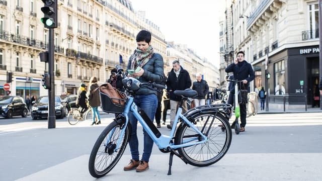 Le vélo Véligo de la région Ile-de-France.