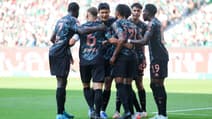 Les joueurs du Bayern Munich face au Werder Brême, le 21 septembre 2024.