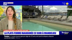 Canua Island: la plage flottante inaugurée ce jeudi à Mandelieu-la-Napoule