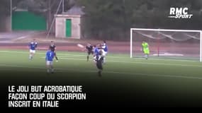 Le joli but acrobatique façon coup du scorpion inscrit en Italie
