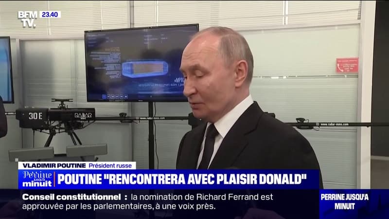 Réunion entre Vladimir Poutine et Donald Trump: 