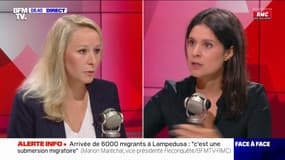 Arrivée de migrants à Lampedusa: "Il faut les renvoyer vers les ports d'origine" affirme Marion Maréchal ("Reconquête")