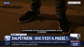 "Ils essayaient de fuir les gaz lacrymogènes, de fuir la violence." Pedro, gardé à vue raconte ce qu'il a vu à la Pitié-Salpêtrière