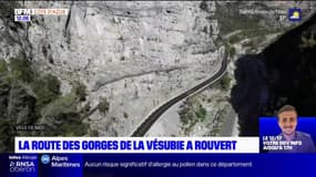 Alpes-Maritimes: la route des Gorges de la Vésubie a rouvert deux ans après