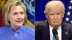Hillary Clinton et Donald Trump sont au coude-à-coude dans les derniers sondages.