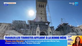 Travaux : les touristes affluent à la Bonne Mère