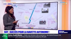 Saint-Quentin en Yvelines: le succès des navettes autonomes