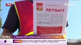 Emmanuel Macron très attendu dans un collège de l'Hérault 
