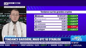 BFM Crypto: Tendance baissière, mais BTC se stabilise - 16/01
