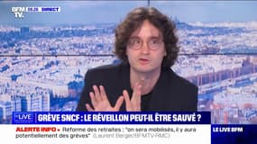 Mathieu Slama sur la grève à la SNCF: "Il y a une volonté de ne pas rentrer dans le dialogue social" 