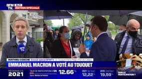 Après son vote au Touquet, Emmanuel Macron suivra les résultats des régionales en petit comité à Paris