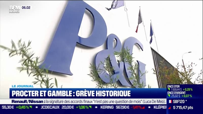 Procter & Gamble : grève historique