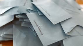 Photo d'illustration de bulletins de vote. 