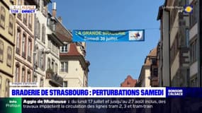 Strasbourg: des perturbations prévues en raison de la braderie