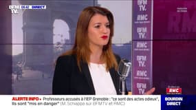 Marlène Schiappa: "Quand on est condamné pour des faits de violences conjugales, on doit avoir l'honneur de démissionner de ses fonctions"