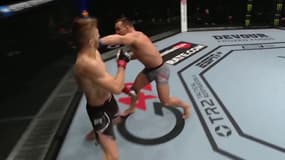 Michael Chandler a brillé contre Dan Hooker
