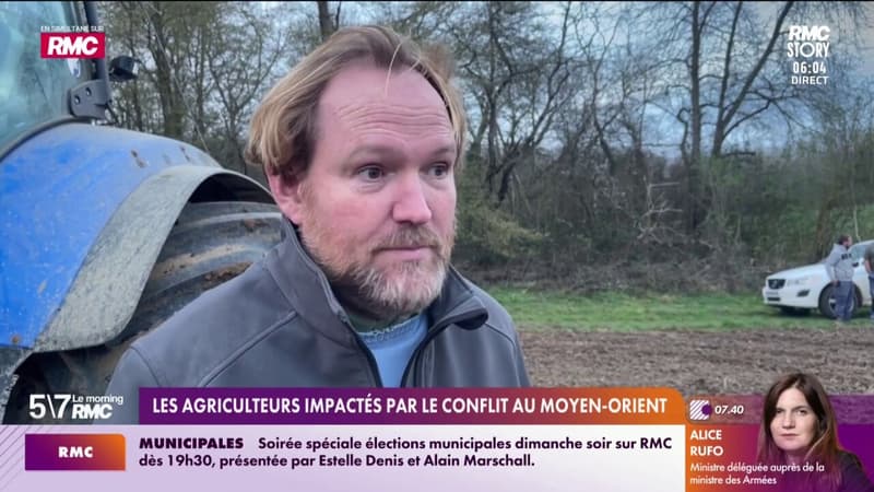 Les agriculteurs "dommages collatéraux" du conflit au Moyen-Orient