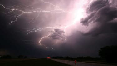 Orage. (illustration)