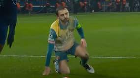 Le visage désabusé de Bernardo Silva après avoir subi un petit pont d'Ousmane Dembélé lors de PSG-Manchester City (4-2, Ligue des champions), le 22 janvier 2025