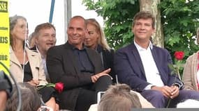 Fête de la rose: Montebourg et Varoufakis font front contre l’austérité