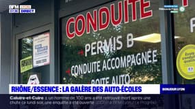 Rhône: la galère des auto-écoles face à la pénurie decarburant