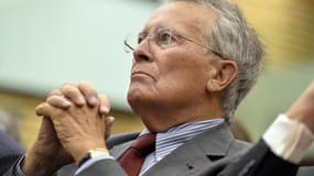 Henri Nallet, ancien ministre de l’agriculture, puis de la justice, assiste à une conférence en mémoire de Michel Rocard, à l’Assemblée nationale le 15 septembre 2016. 