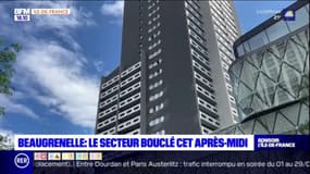 Beaugrenelle: un homme retranché dans un immeuble, le quartier bouclé