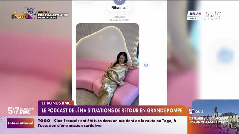 Le bonus RMC : Le podcast de Léna Situations de retour en grande pompe - 23/10