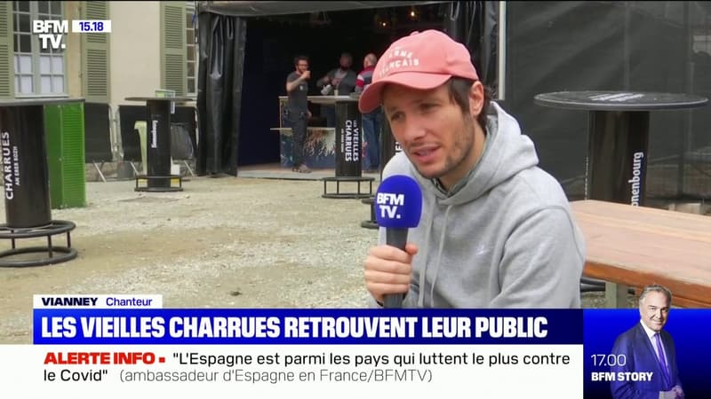 Aux Vielles Charrues, Vianney retrouve le public