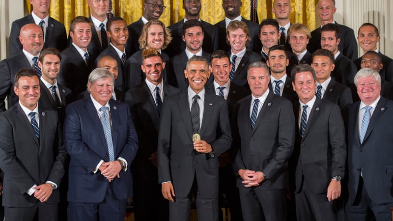 Barack Obama a reçu Kansas City, l'équipe d'Aurélien Collin