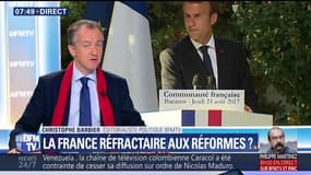 L’édito de Christophe Barbier: La France réfractaire aux réformes ?