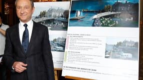 Le maire de Paris, Bertrand Delanoë, a présenté son projet de réaménagement des berges de la Seine, qui s'annonce comme l'un des grands travaux de sa deuxième mandature. L'élu socialiste a présenté un plan de transformation de 15 hectares de terrain dont
