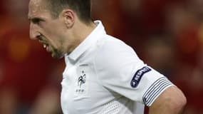 Franck Ribéry, sous le maillot des Bleus.