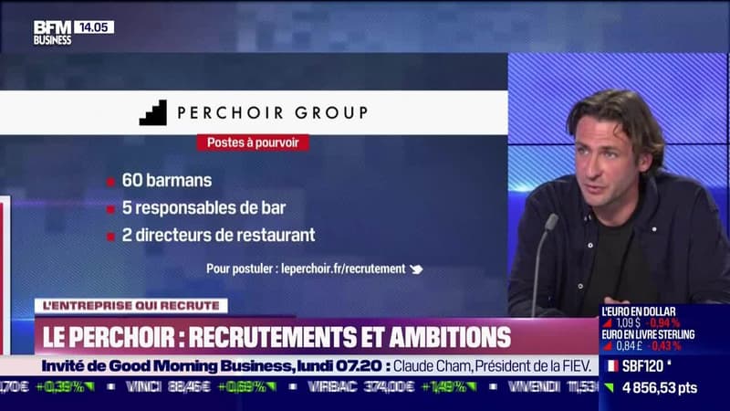 L'entreprise qui recrute: Le Perchoir, recrutements et ambitions - 12/03