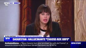 Assaut d'un aéroport au Daguestan: "Si on ne trouve pas rapidement d'issue politique à ce qui est en train de se passer à Gaza, c'est à la fois le Proche-Orient et le Caucase qui menacent d'exploser", pour Alma Dufour (LFI)