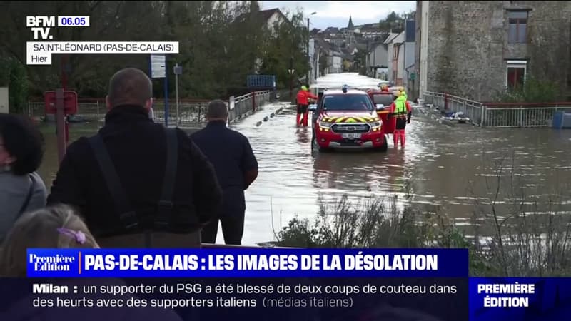 La désolation des habitants du Pas-de-Calais après les inondations