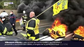 Nord: 600 pompiers ont manifesté ce lundi dans les rues de Tourcoing