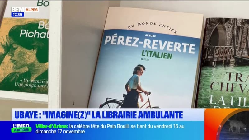 Ubaye: une librairie ambulante au plus près des villages