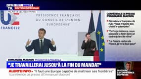 Emmanuel Macron: "Si c'est l'Europe du chômage, ce sera l'Europe de la guerre"