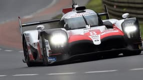 La Toyota pilotée par Fernando Alonso