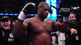 Daniel Dubois après sa victoire contre Anthony Joshua le 21 septembre 2024