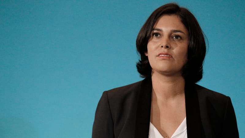 French Labour Minister Myriam El Khomri attends a speech to share Government orientations on Labour Code reform at the Hotel Matignon in Paris on November 4, 2015.