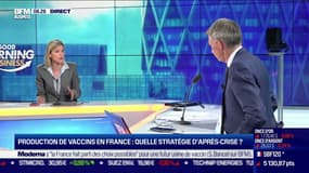 Agnès Pannier-Runacher (Ministre déléguée chargée de l'Industrie): dans le domaine de la santé, "entre 2005 et 2015, la France a divisé par deux sa part de marché mondiale [...] Aujourd'hui, nous mettons sur la table le paquet"