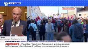 "Vous connaissez beaucoup de Français qui pensent qu'on va passer à la VIe République et qu'on va faire la révolution comme en 1789?": Claude Malhuret, sénateur de l'Allier, réagit au discours de Jean-Luc-Mélenchon 