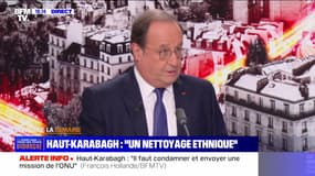 François Hollande : Haut-Karabakh - "Parler ne suffit pas, il faudrait agir plus vite" - 01/10