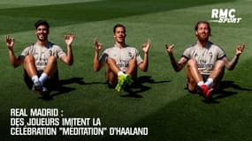 Real Madrid : Des joueurs imitent la célébration d'Haaland 