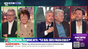 Macron/Syndicats: le bal des faux-culs !  - 12/03