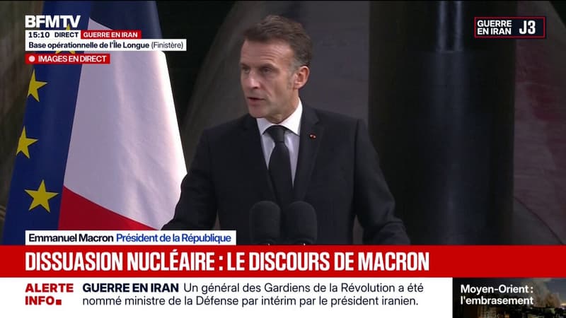 "Il n’y aura aucun partage de la décision ultime": Emmanuel Macron donne les détails sur le projet de "dissuasion avancée"